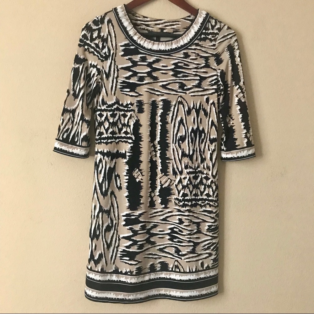 BCBGMaxAzria Graphic Print Dress
